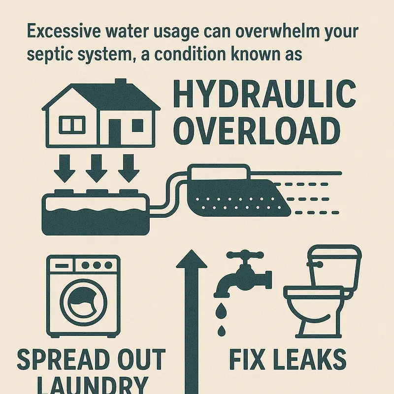 Water conservation tips to protect your septic system